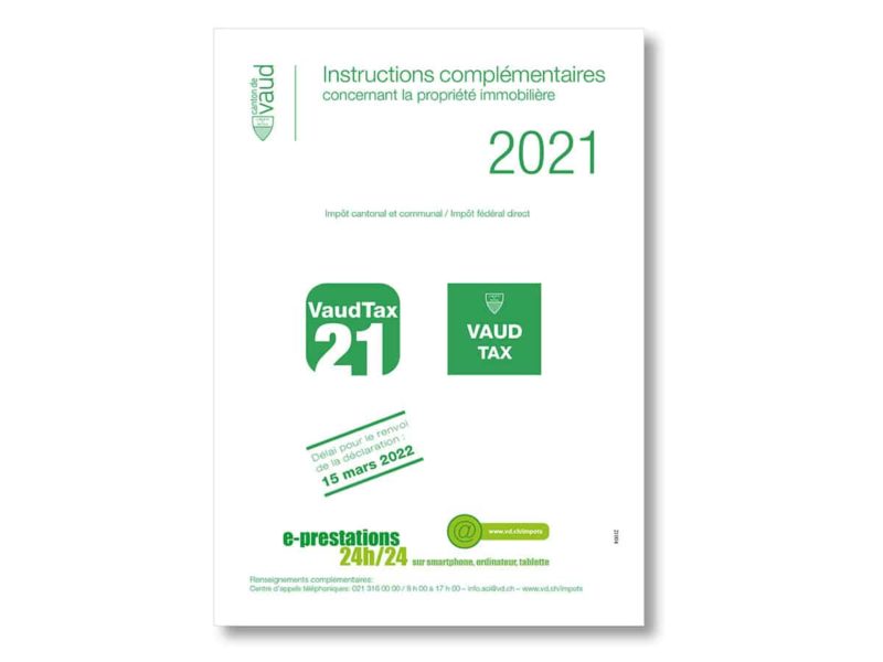 Instructions complémentaires <br>concernant la propriété immobilière